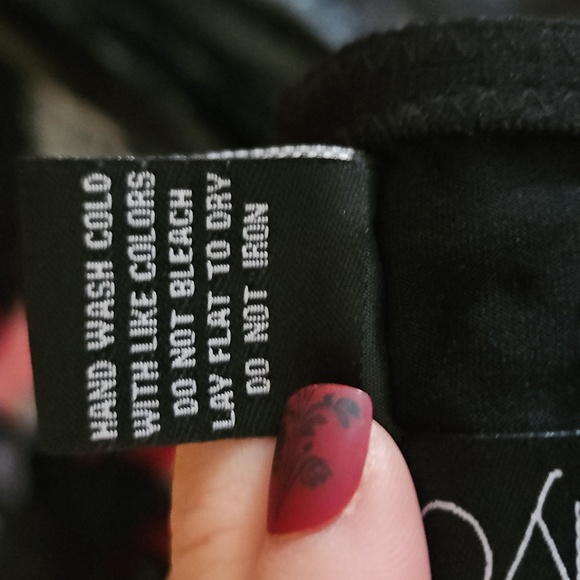 Body Central Black Sequin Bra - Picture 7 of 7